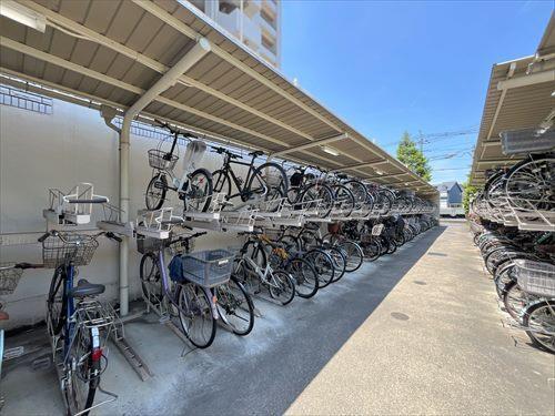 自転車置き場‐2026年5月撮影