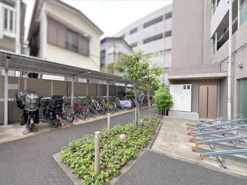 自転車置き場‐2026年5月撮影 自転車置き場‐2026年5月撮影