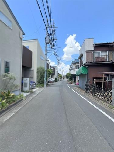 西側前面道路　2026年5月撮影