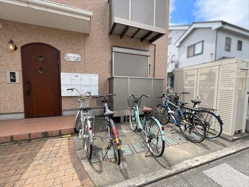 自転車置き場‐2026年5月撮影