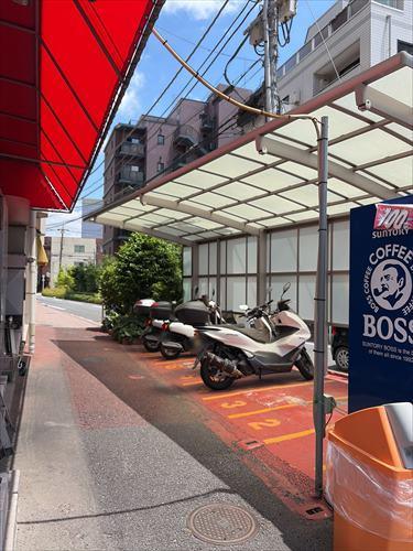 バイク置場 バイク置場