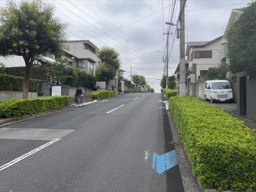 前面道路