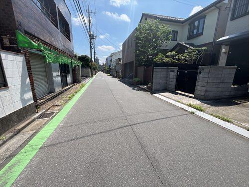 前面道路
