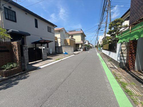 前面道路
