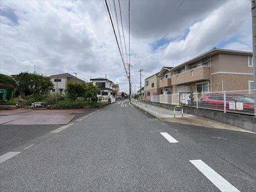 北側前面道路　2026年7月撮影