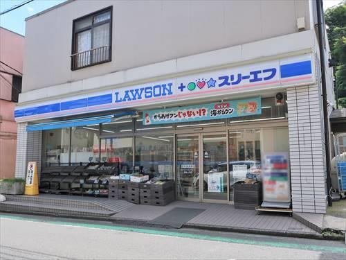 ローソン・スリーエフ清水ヶ丘店520m