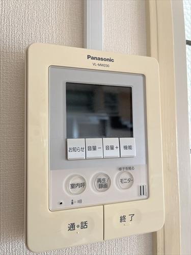 モニター付きインターホン