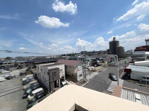 東側バルコニーからの眺望