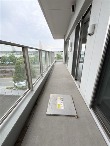 バルコニー(北西側)