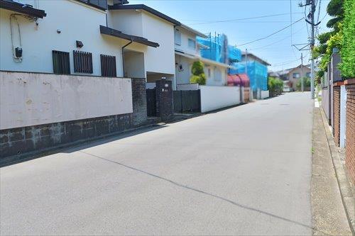 前面道路（物件・左）