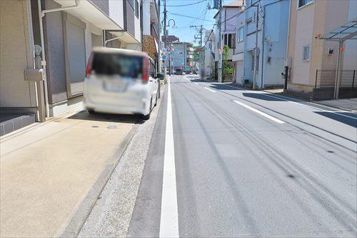 前面道路（物件・左）