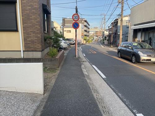 前面道路