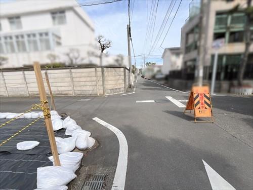 前面道路