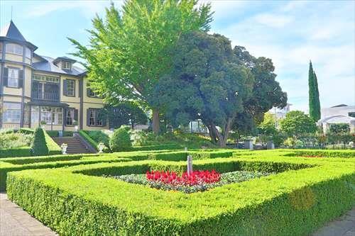 山手イタリア山庭園まで940m