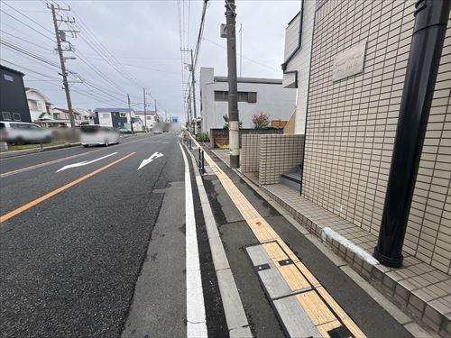 前面道路（国道１号線）