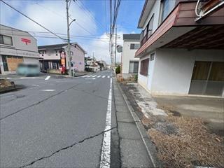 南西側前面道路②（R7年11月撮影）