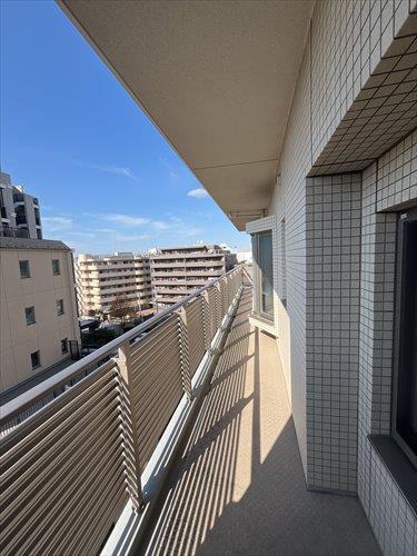 南西側バルコニー