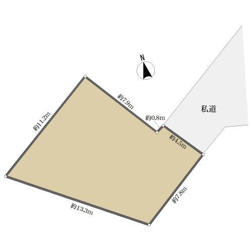 区画図※実測図ではありません