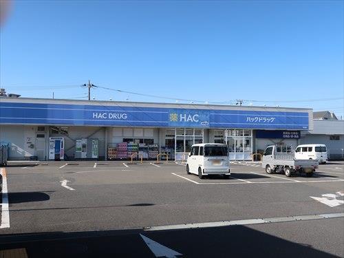 ハックドラッグ市沢店まで710m
