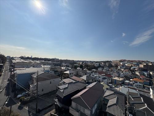 ルーフバルコニーからの景色