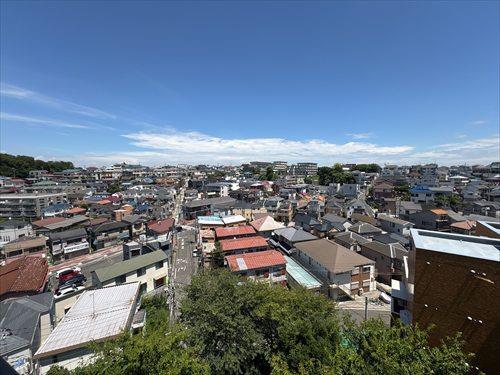 ルーフバルコニーからの眺望