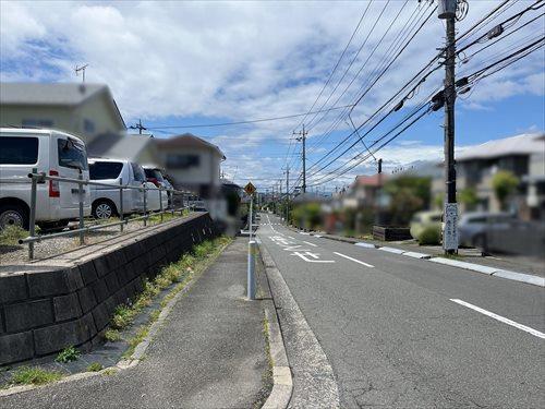 前面道路