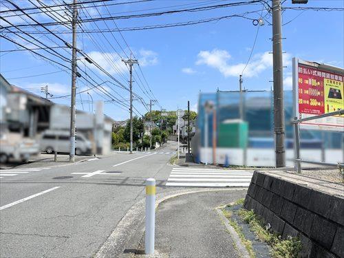 前面道路