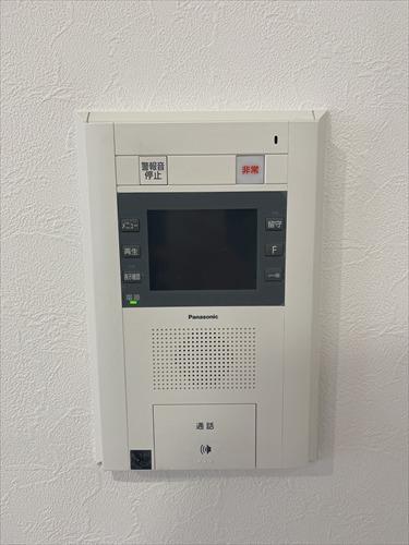 カメラ付きインターフォンです！