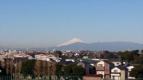バルコニーからの眺望（晴天時）