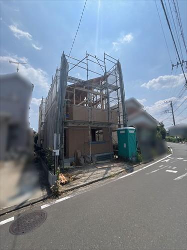 新築で未完成　2026年8月撮影