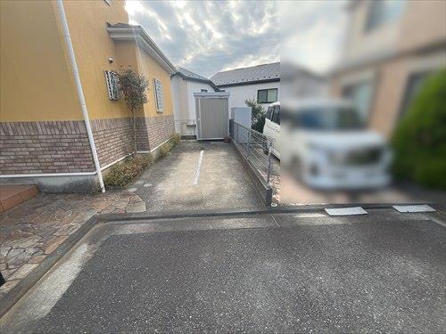 駐車場部分　2026年10月撮影