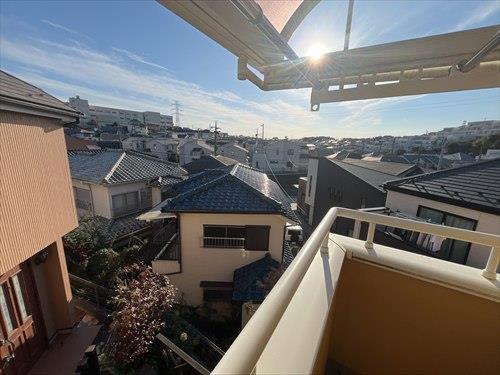 2階バルコニーからの眺望