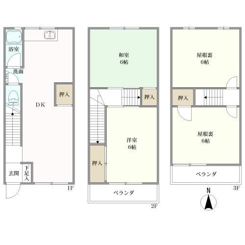 間取です。