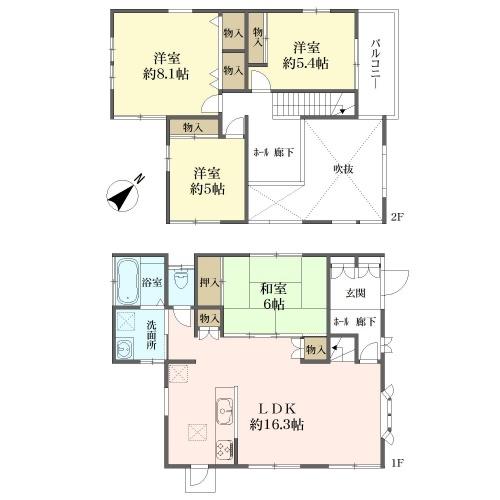 間取り図です。