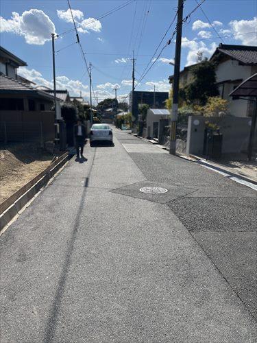 前面道路①