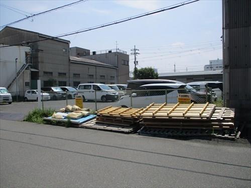 現地（北西側より撮影）