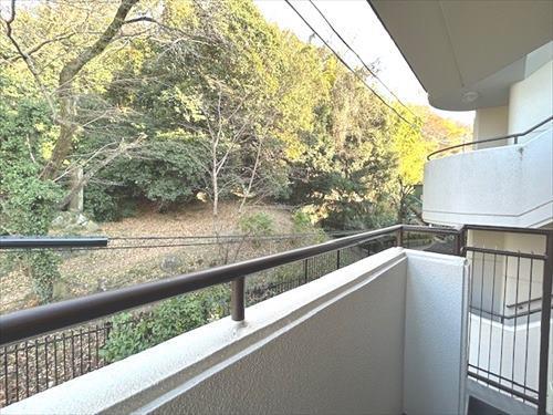 東側バルコニーです。