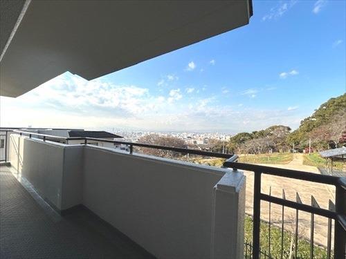 北側バルコニーです。