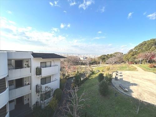 北西眺望です。