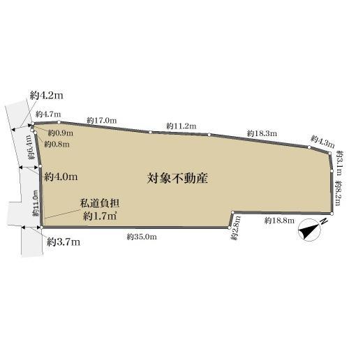 区画図です。 区画図です。
