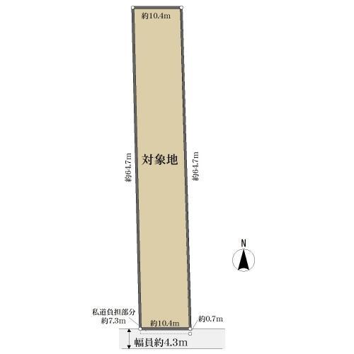 区画図です。 区画図です。