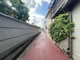 南西側道路（2026年4月撮影）