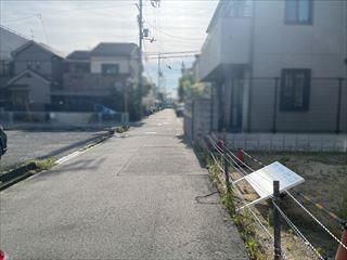 前面道路（2026年5月撮影）