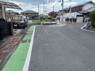 前面道路(2026年5月撮影) 前面道路(2026年5月撮影)