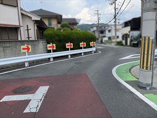 前面道路(2026年5月撮影) 前面道路(2026年5月撮影)