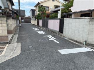 前面道路(2026年5月撮影) 前面道路(2026年5月撮影)