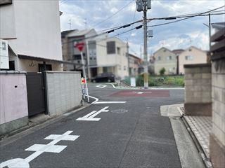 前面道路(2026年5月撮影) 前面道路(2026年5月撮影)