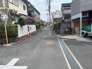 東側道路(2026年6月撮影) 東側道路(2026年6月撮影)