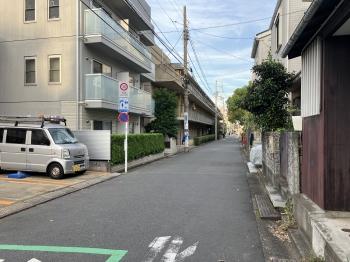 物件北側前面道路