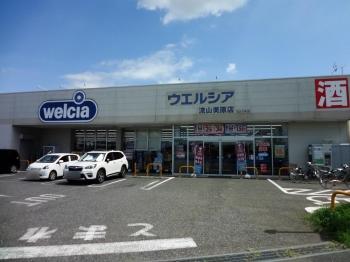 ウエルシア流山美原店まで徒歩6分（約440m）